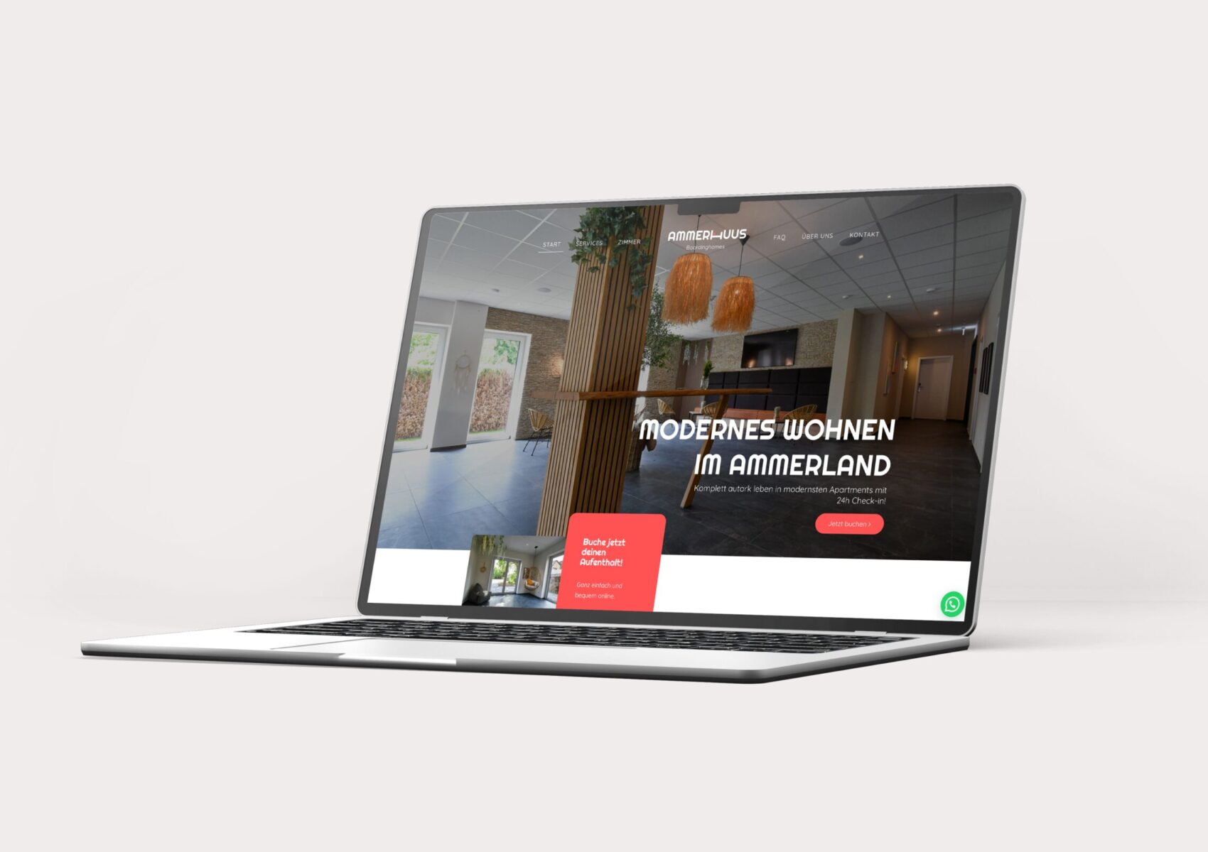 Kundenreferenz Mockup Ammerhuus