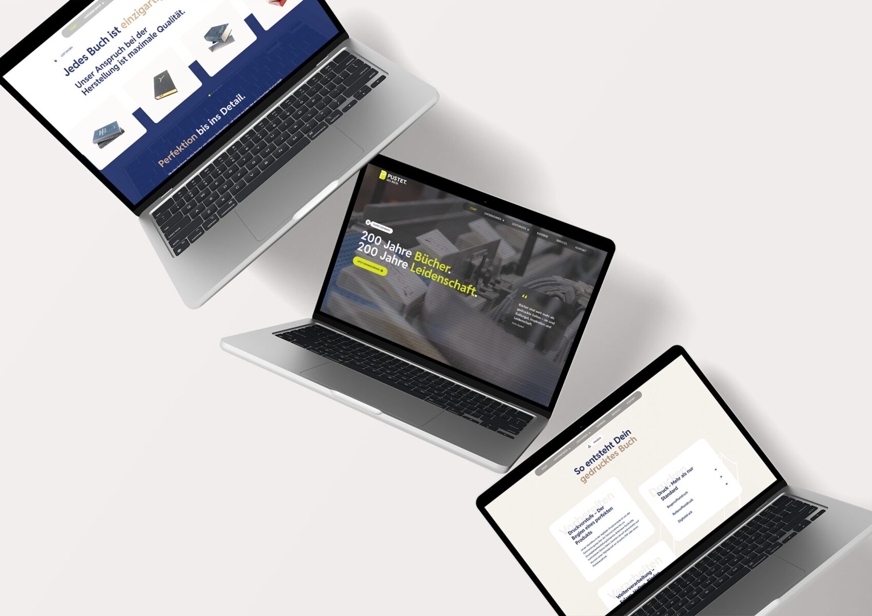 Kundenreferenz Mockup Pustet Druck